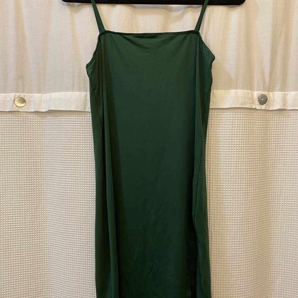 Green dress